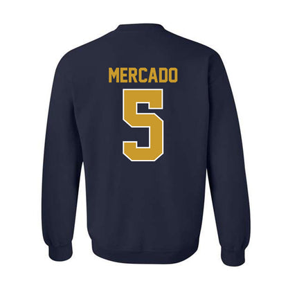 Notre Dame - NCAA Women's Volleyball : Carla Mercado - Classic Shersey Crewneck Sweatshirt-1