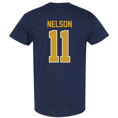 Notre Dame - NCAA Men's Ice Hockey : Danny Nelson - Classic Shersey T-Shirt-1