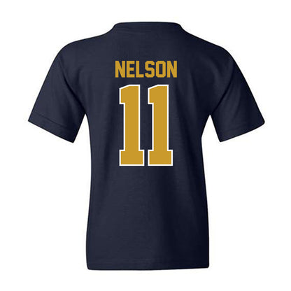 Notre Dame - NCAA Men's Ice Hockey : Danny Nelson - Classic Shersey Youth T-Shirt-1