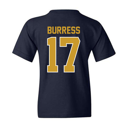 Notre Dame - NCAA Football : Elijah Burress - Classic Shersey Youth T-Shirt-1