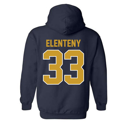 Notre Dame - NCAA Baseball : Connor Elenteny - Classic Shersey Hooded Sweatshirt-1