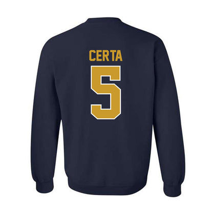 Notre Dame - NCAA Men's Basketball : Cole Certa - Classic Shersey Crewneck Sweatshirt-1