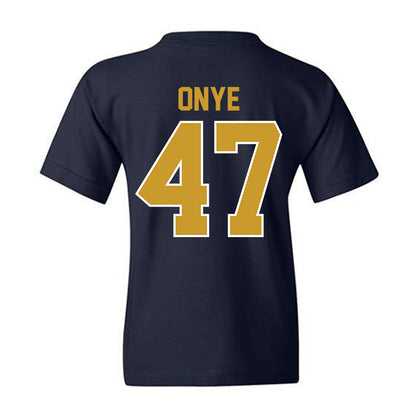 Notre Dame - NCAA Football : Jason Onye - Classic Shersey Youth T-Shirt-1