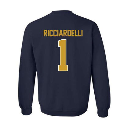 Notre Dame - NCAA Men's Lacrosse : Thomas Ricciardelli - Classic Shersey Crewneck Sweatshirt-1