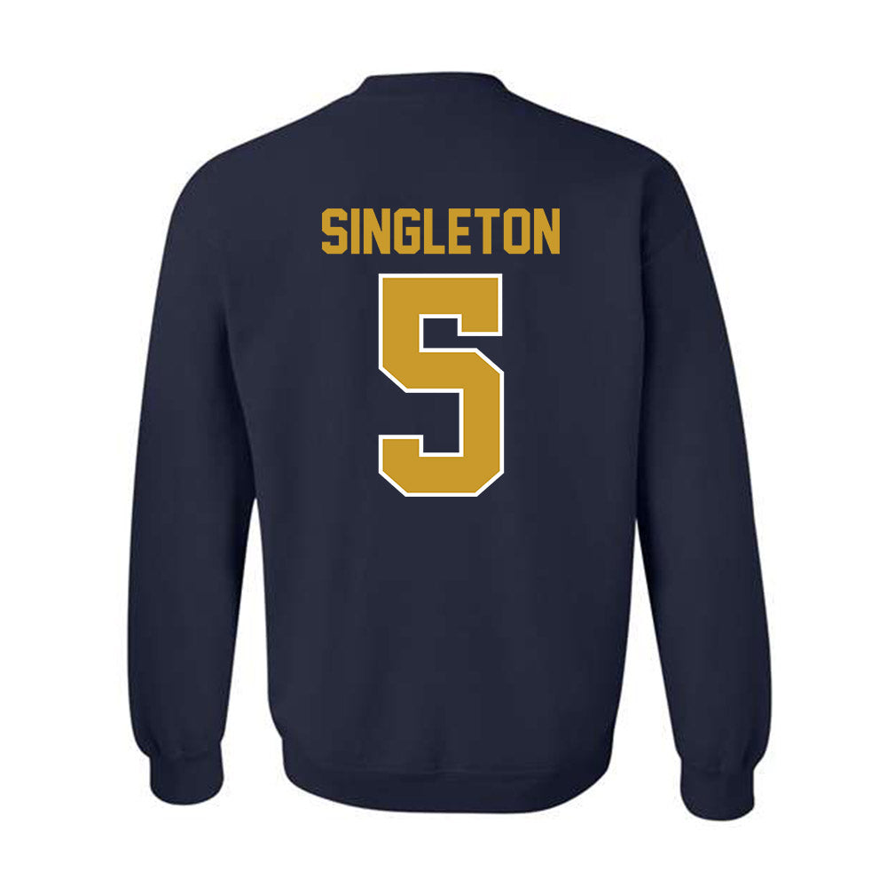 Notre Dame - NCAA Baseball : Dylan Singleton - Classic Shersey Crewneck Sweatshirt-1