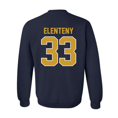 Notre Dame - NCAA Baseball : Connor Elenteny - Classic Shersey Crewneck Sweatshirt-1