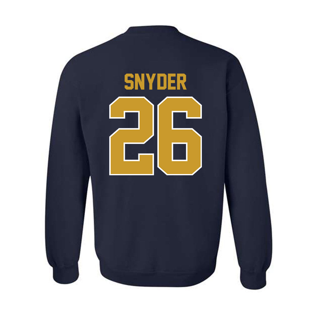 Notre Dame - NCAA Baseball : Garrett Snyder - Classic Shersey Crewneck Sweatshirt-1