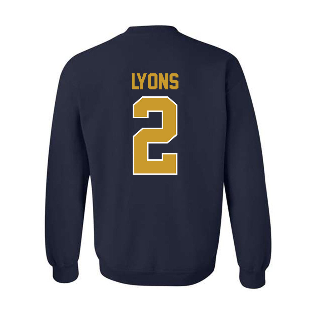 Notre Dame - NCAA Women's Lacrosse : Abigail Lyons - Classic Shersey Crewneck Sweatshirt-1