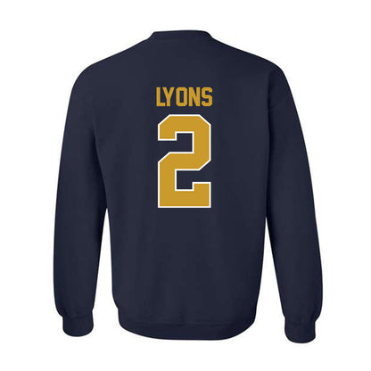 Notre Dame - NCAA Women's Lacrosse : Abigail Lyons - Classic Shersey Crewneck Sweatshirt-1