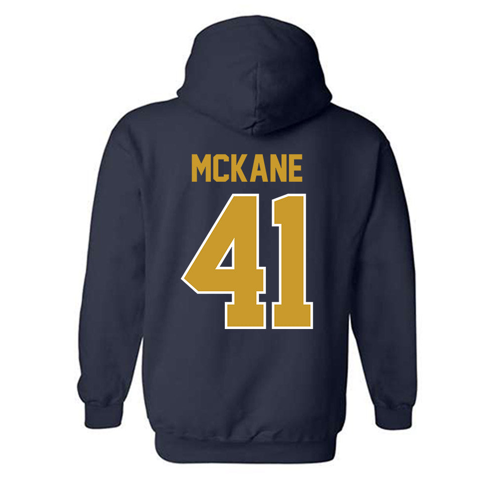 Notre Dame - NCAA Men's Lacrosse : Matt McKane - Classic Shersey Hooded Sweatshirt-1