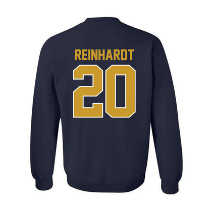 Notre Dame - NCAA Men's Lacrosse : Chris Reinhardt - Classic Shersey Crewneck Sweatshirt-1
