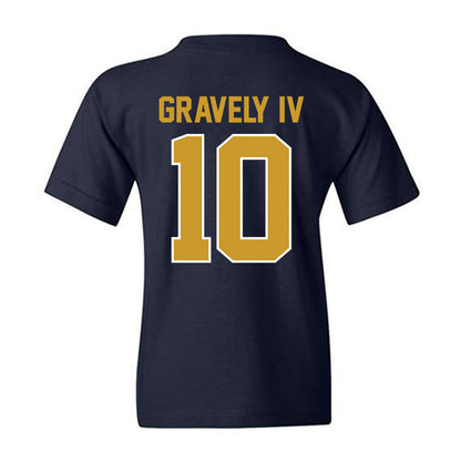 Notre Dame - NCAA Baseball : Warren Gravely IV - Classic Shersey Youth T-Shirt-1