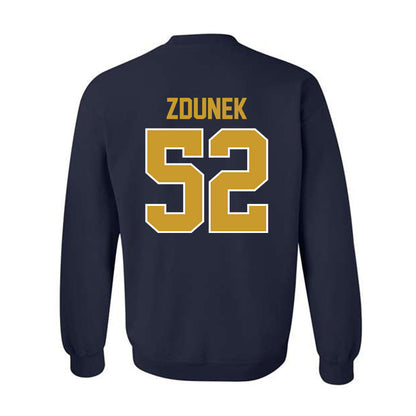 Notre Dame - NCAA Baseball : Eric Zdunek - Classic Shersey Crewneck Sweatshirt-1