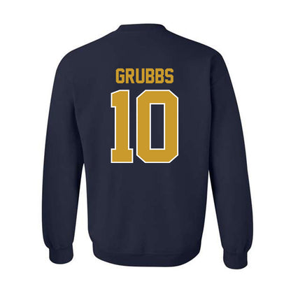 Notre Dame - NCAA Football : Noah Grubbs - Classic Shersey Crewneck Sweatshirt-1