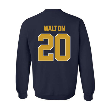 Notre Dame - NCAA Football : Jonaz Walton - Classic Shersey Crewneck Sweatshirt-1