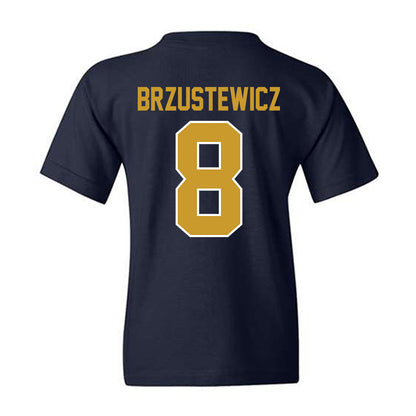 Notre Dame - NCAA Baseball : Hudson Brzustewicz - Classic Shersey Youth T-Shirt-1