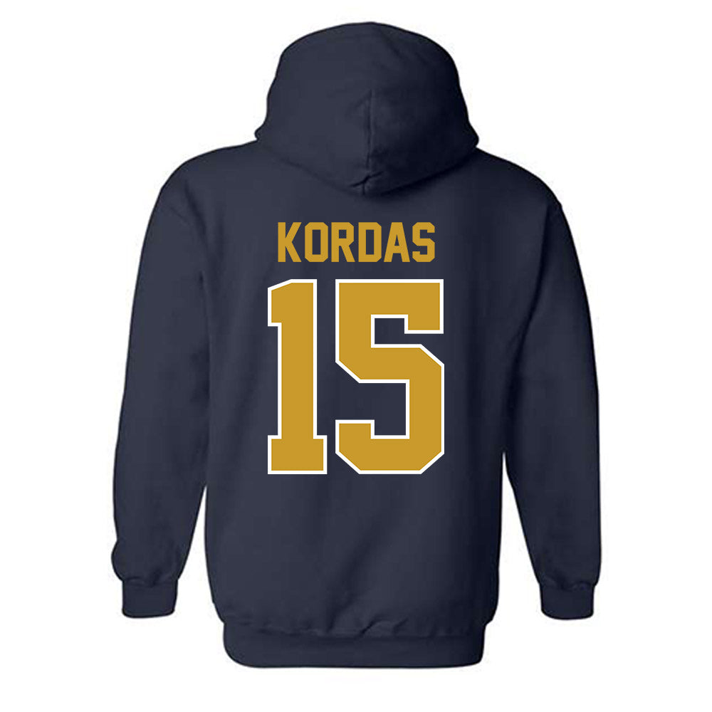 Notre Dame - NCAA Women's Volleyball : Mae Kordas - Classic Shersey Hooded Sweatshirt-1