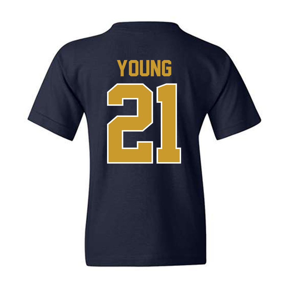 Notre Dame - NCAA Football : Kedren Young - Classic Shersey Youth T-Shirt-1