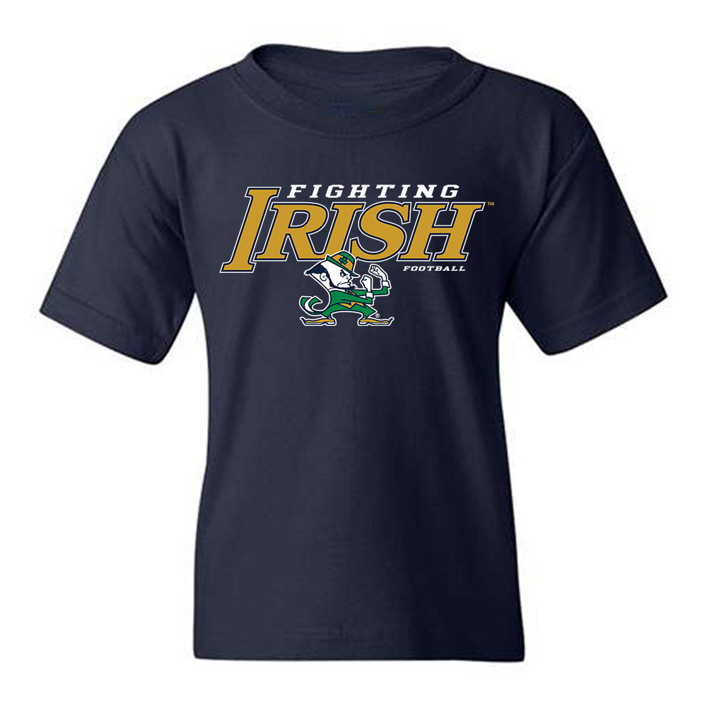 Notre Dame - NCAA Football : Bryce Young - Classic Shersey Youth T-Shirt-0