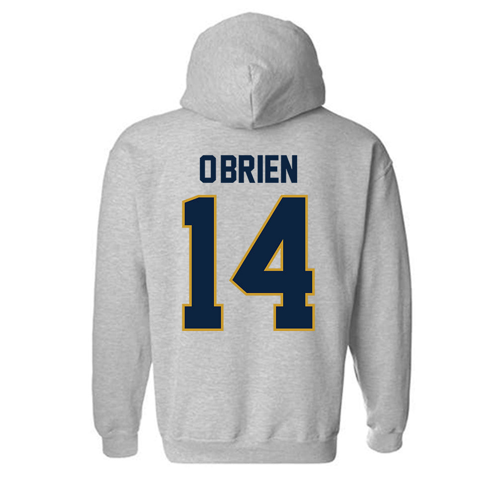 Notre Dame - NCAA Women's Lacrosse : Franny O'Brien - Classic Shersey Hooded Sweatshirt-2