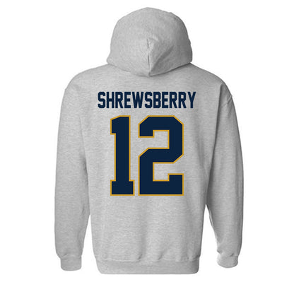 Notre Dame - NCAA Men's Basketball : Nick Shrewsberry - Classic Shersey Hooded Sweatshirt-3
