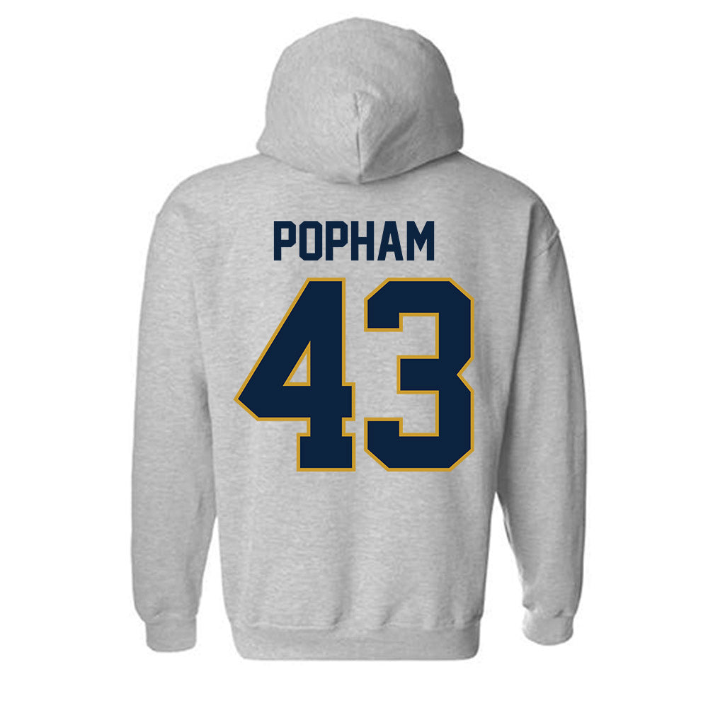 Notre Dame - NCAA Men's Lacrosse : Bo Popham - Classic Shersey Hooded Sweatshirt-2