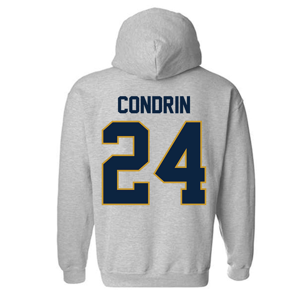 Notre Dame - NCAA Baseball : Luke Condrin - Classic Shersey Hooded Sweatshirt-2