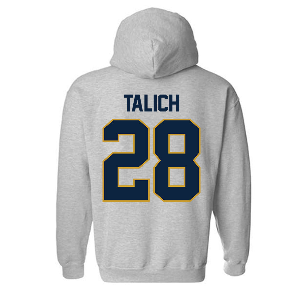 Notre Dame - NCAA Football : Luke Talich - Classic Shersey Hooded Sweatshirt-2