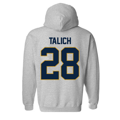Notre Dame - NCAA Football : Luke Talich - Classic Shersey Hooded Sweatshirt-2