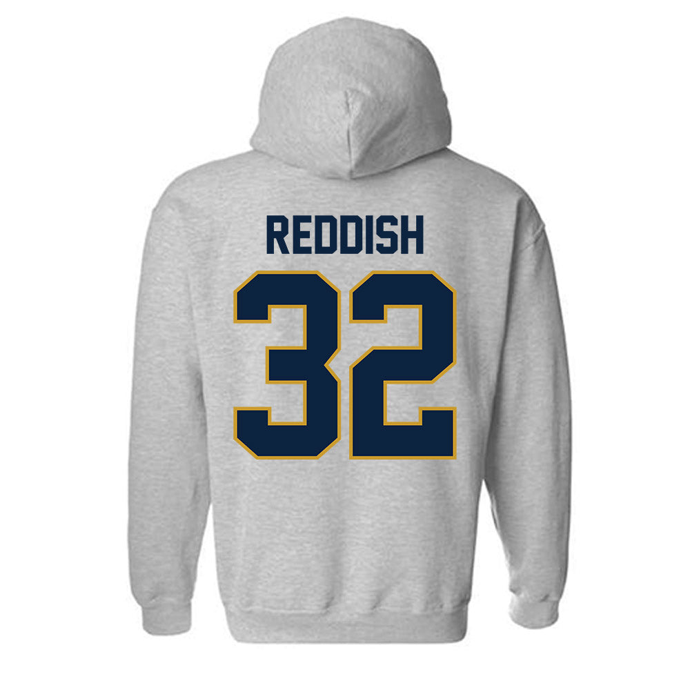 Notre Dame - NCAA Football : Nick Reddish - Classic Shersey Hooded Sweatshirt-2