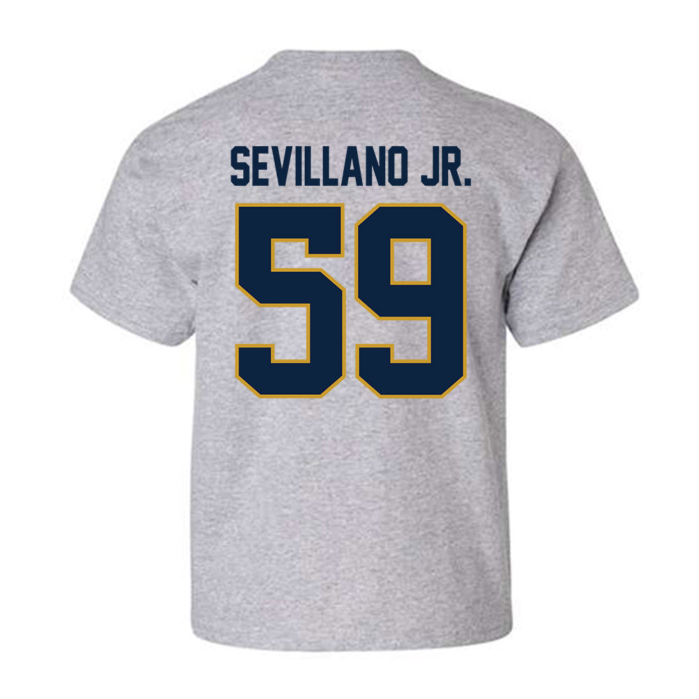 Notre Dame - NCAA Football : Sean Sevillano Jr. - Classic Shersey Youth T-Shirt-1