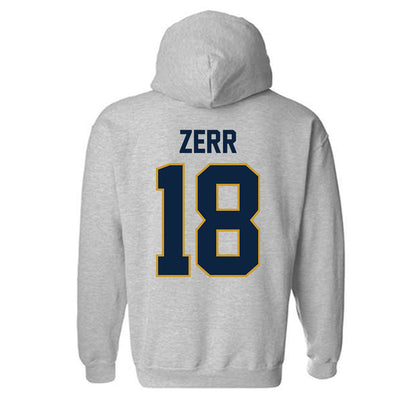 Notre Dame - NCAA Baseball : Aiden Zerr - Classic Shersey Hooded Sweatshirt-3