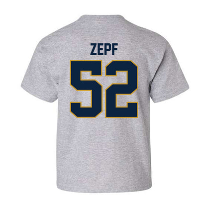 Notre Dame - NCAA Men's Lacrosse : Alex Zepf - Classic Shersey Youth T-Shirt-1