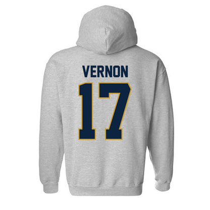 Notre Dame - NCAA Football : Brenan Vernon - Classic Shersey Hooded Sweatshirt-2