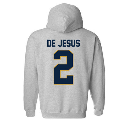 Notre Dame - NCAA Women's Basketball : Vanessa de Jesus - Classic Shersey Hooded Sweatshirt-2