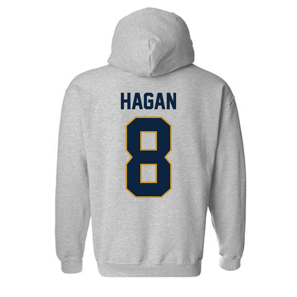 Notre Dame - NCAA Softball : Lily Hagan - Classic Shersey Hooded Sweatshirt-2