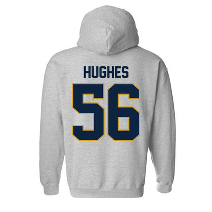 Notre Dame - NCAA Football : Elijah Hughes - Classic Shersey Hooded Sweatshirt-2