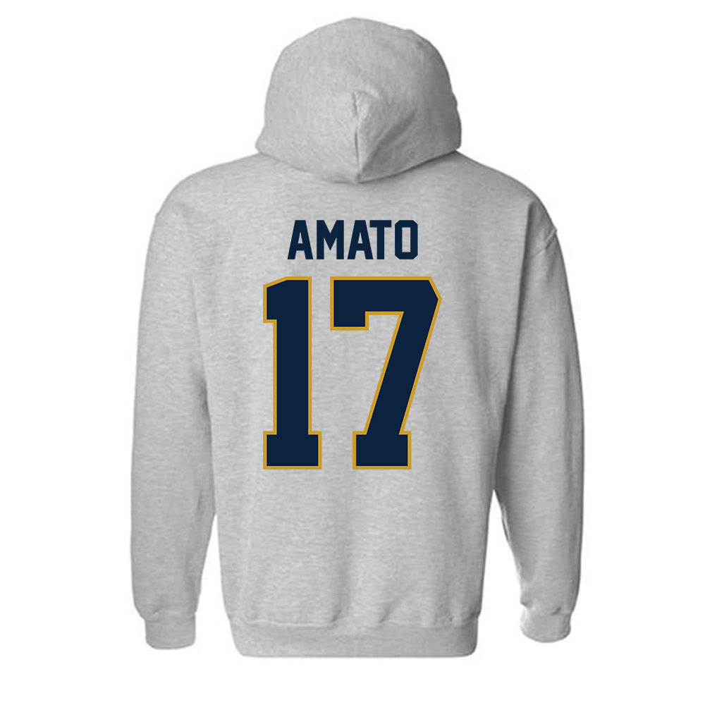 Notre Dame - NCAA Women's Lacrosse : Ellie Amato - Classic Shersey Hooded Sweatshirt-2