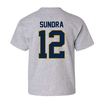 Notre Dame - NCAA Men's Basketball : Garrett Sundra - Classic Shersey Youth T-Shirt-1