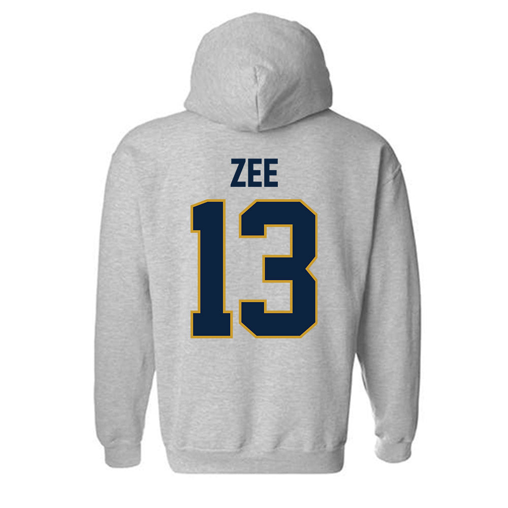 Notre Dame - NCAA Baseball : Jamie Zee - Classic Shersey Hooded Sweatshirt-3
