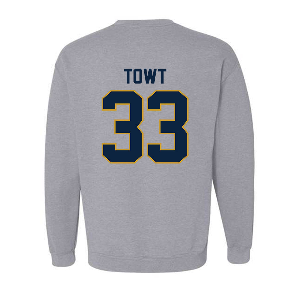 Notre Dame - NCAA Men's Basketball : Carson Towt - Classic Shersey Crewneck Sweatshirt-1
