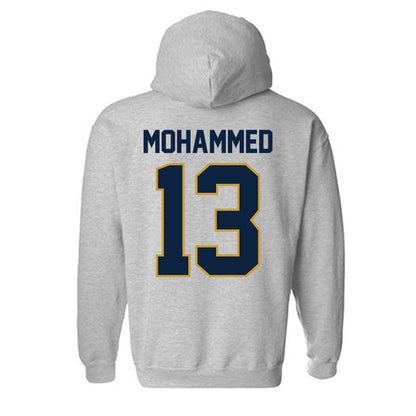 Notre Dame - NCAA Men's Basketball : Sir Mohammed - Classic Shersey Hooded Sweatshirt-3