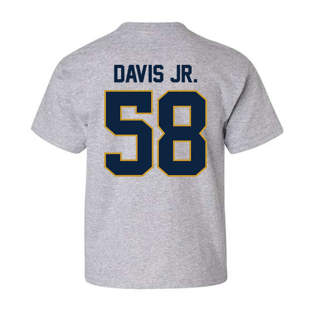 Notre Dame - NCAA Football : Thomas Davis Jr. - Classic Shersey Youth T-Shirt-1