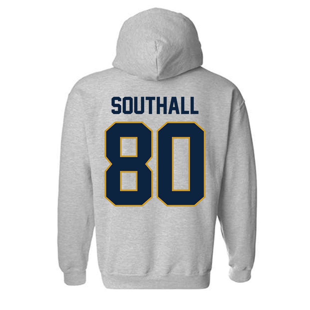 Notre Dame - NCAA Football : Xavier Southall - Classic Shersey Hooded Sweatshirt-2