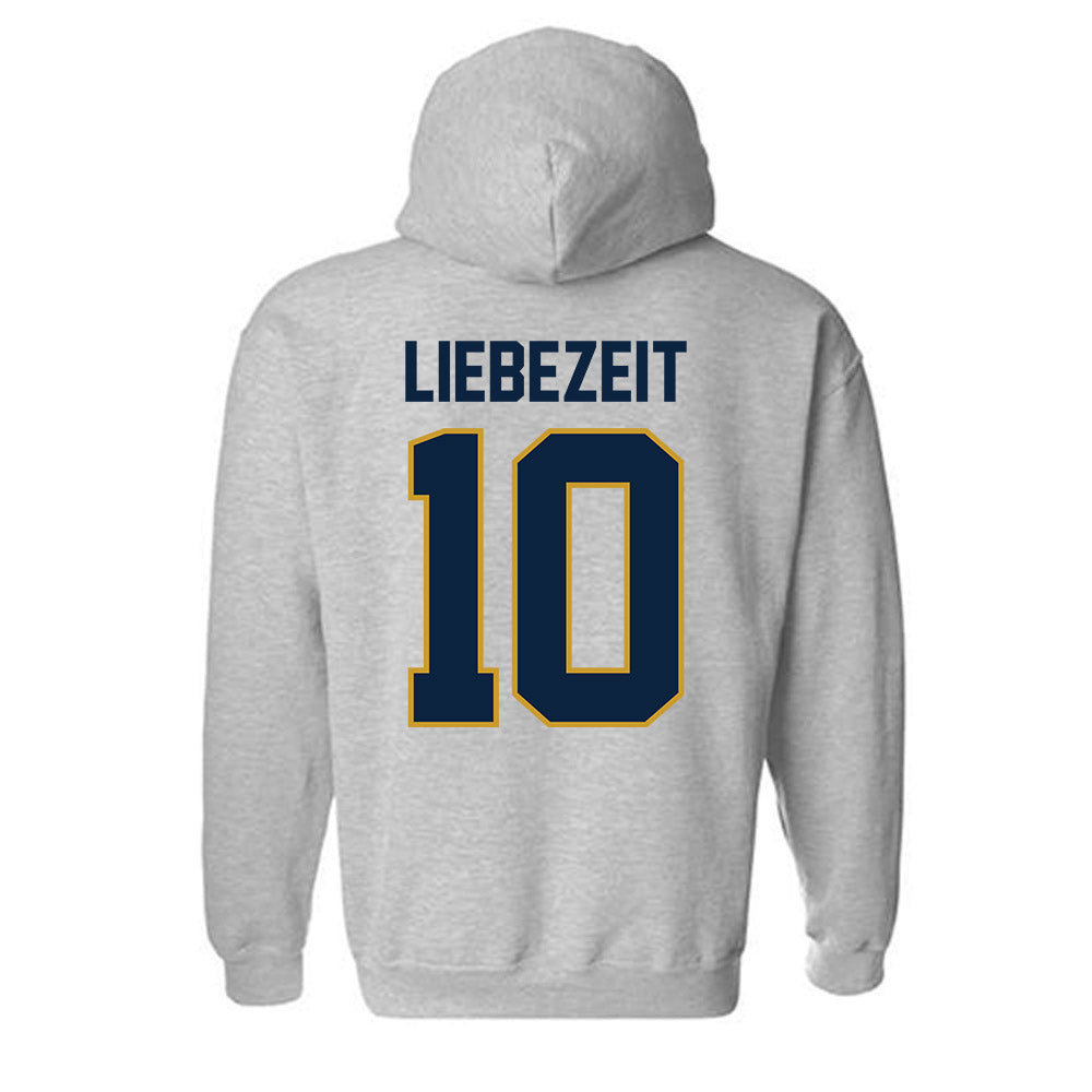 Notre Dame - NCAA Women's Lacrosse : Kiki Liebezeit - Classic Shersey Hooded Sweatshirt-3