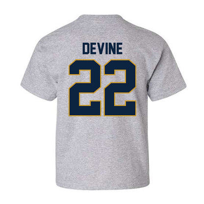 Notre Dame - NCAA Men's Basketball : Luke Devine - Classic Shersey Youth T-Shirt-1