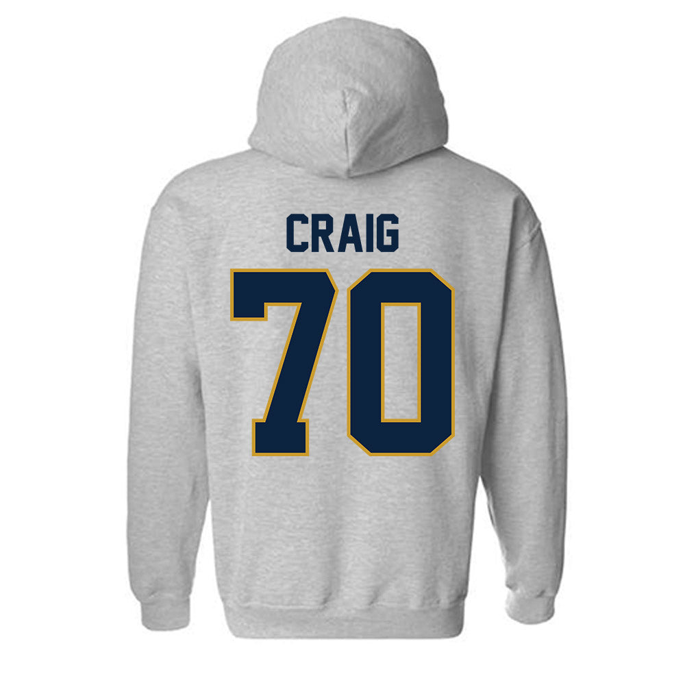 Notre Dame - NCAA Football : Ashton Craig - Classic Shersey Hooded Sweatshirt-3