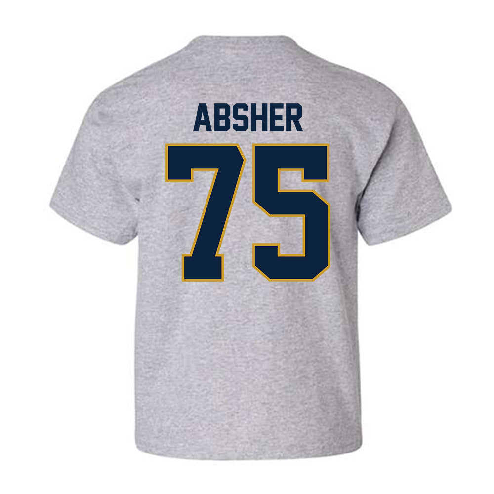 Notre Dame - NCAA Football : Sullivan Absher - Classic Shersey Youth T-Shirt-1