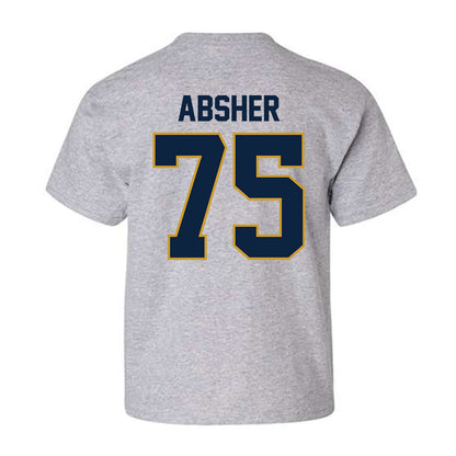 Notre Dame - NCAA Football : Sullivan Absher - Classic Shersey Youth T-Shirt-1