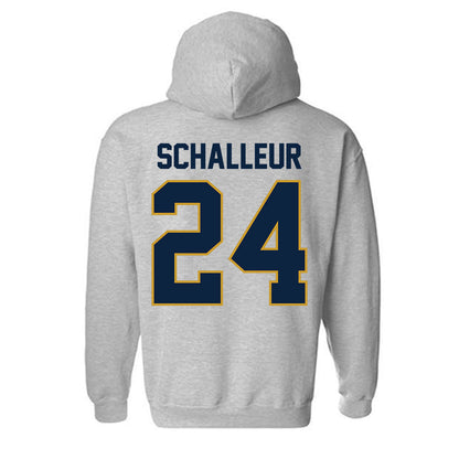 Notre Dame - NCAA Women's Lacrosse : Bailey Schalleur - Classic Shersey Hooded Sweatshirt-2